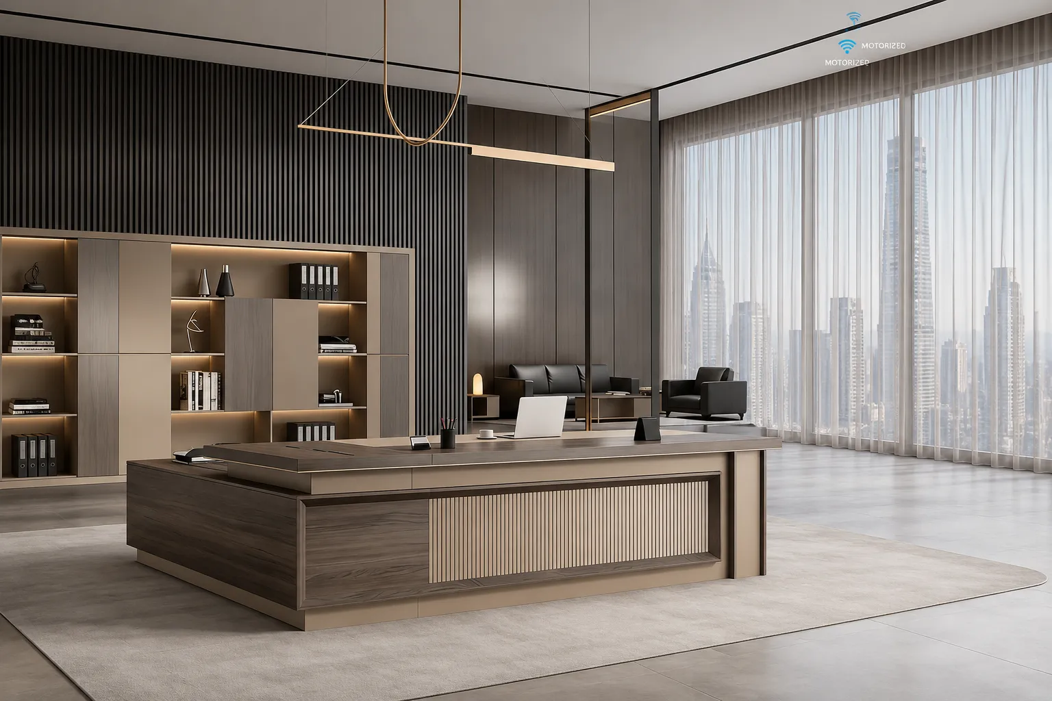 sheer curtains for office
