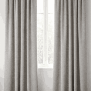 Beige Luxe Office Drapes fabric