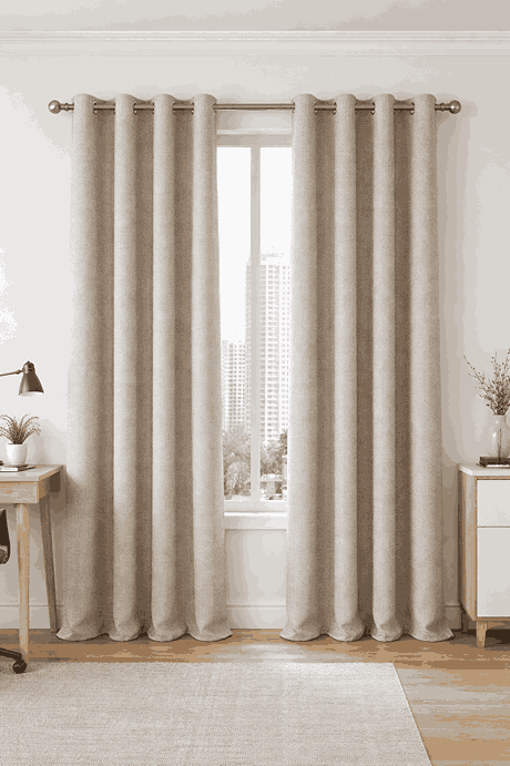 Beige Opulent Office Panels fabric
