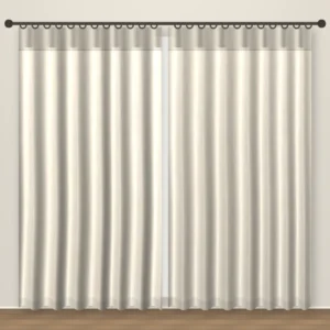 Biscuit Plush Blackout Office Curtain DF 122-04 fabric