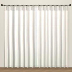 Bone La Mode Linen Sheer Office Curtain DF 351-28 fabric