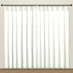 Coconut Luxe Linen Sheer Office Curtain DF 207-05 fabric