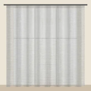 Dove Grey Voile Sheer Office Curtain DF 888-02 fabric
