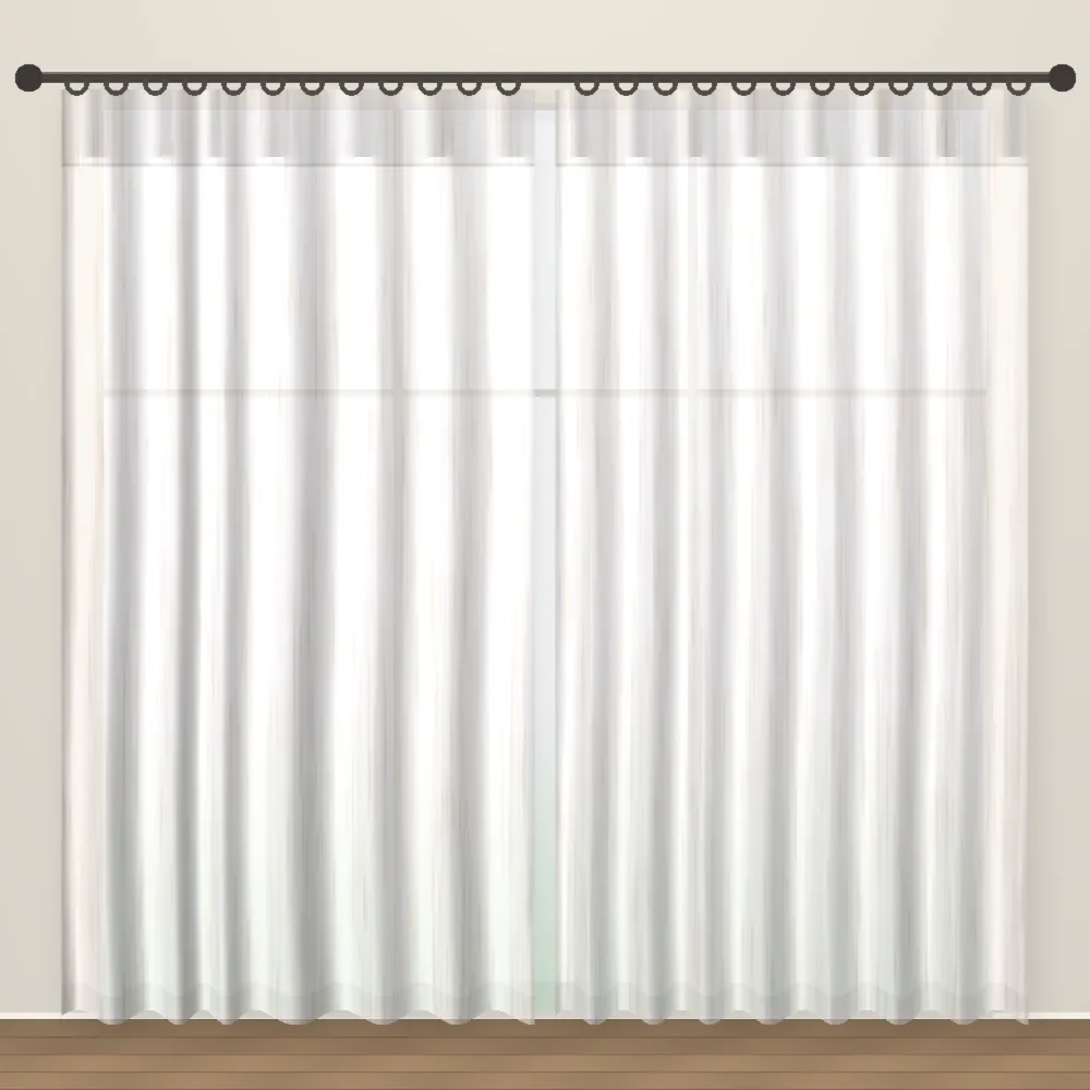 Flecked Oat Tweed Linen Sheer Office Curtain DF 360-35 fabric