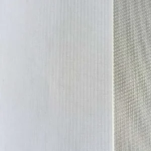 Light Grey Duo Zebra Blind ZB5533 fabric swatch, made to measure in Dubai