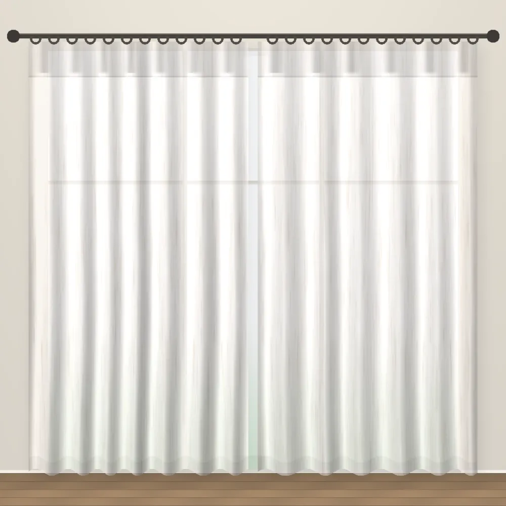 Magnolia Tweed Linen Sheer Office Curtain DF 360-31 fabric