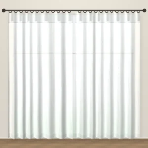 Porcelain Natura Linen Sheer Office Curtain DF 222-22 fabric