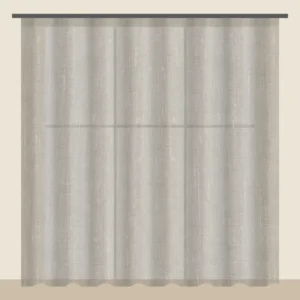 Taupe Textured Sheer Office Curtain DF 702-12 fabric