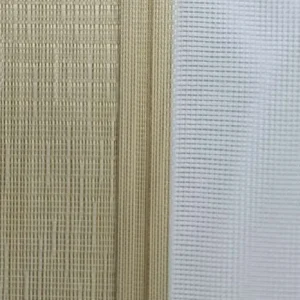 Taupe Duo Zebra Blind ZB5543 fabric swatch, made to measure in Dubai